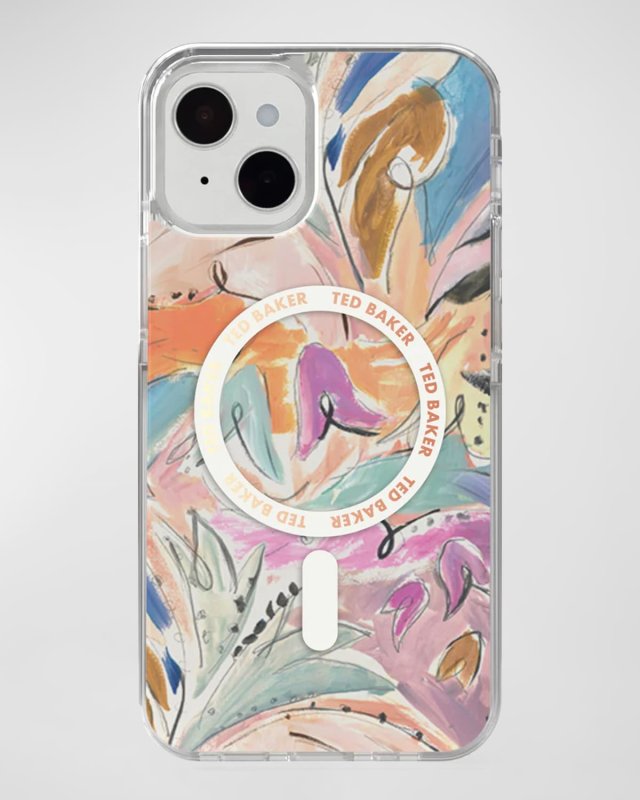 Floral AntiShock MagSafe iPhone 14 Case